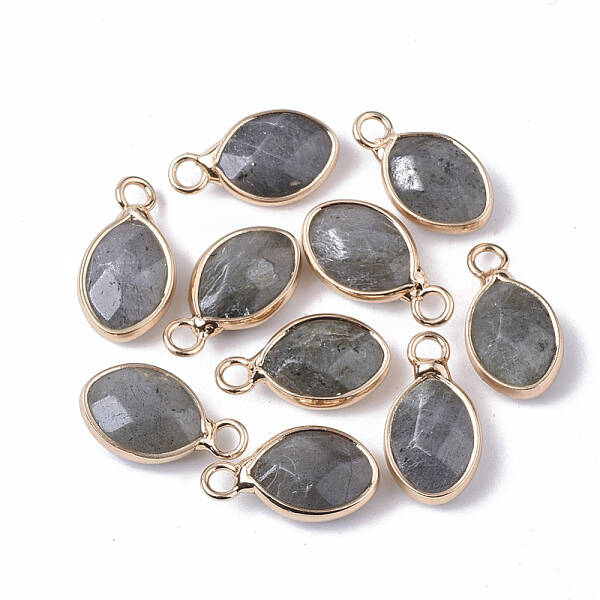 Natural Labradorite Pendants