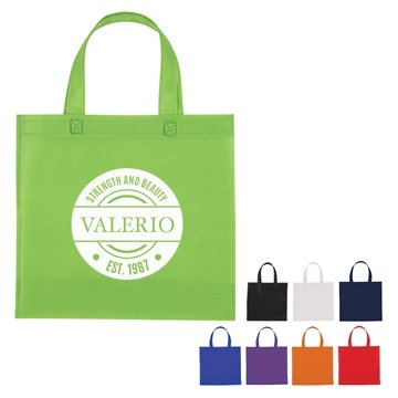 250 Custom Non-Woven Mini Brochure Tote Bag - Water-Resistant