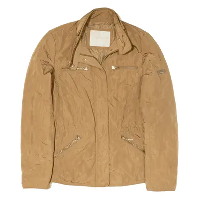 ZARA Basic Jacket Brown Womens S
