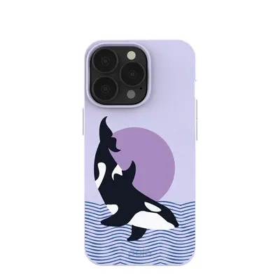 Lavender Orca iPhone 13 Pro Case