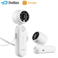 DiveBlues Portable Handheld Turbo Fan 5 Gear Wind Battery 29900RPM Operated Up to 16 Hours Hand Fan with Powerful Air Turbo T...