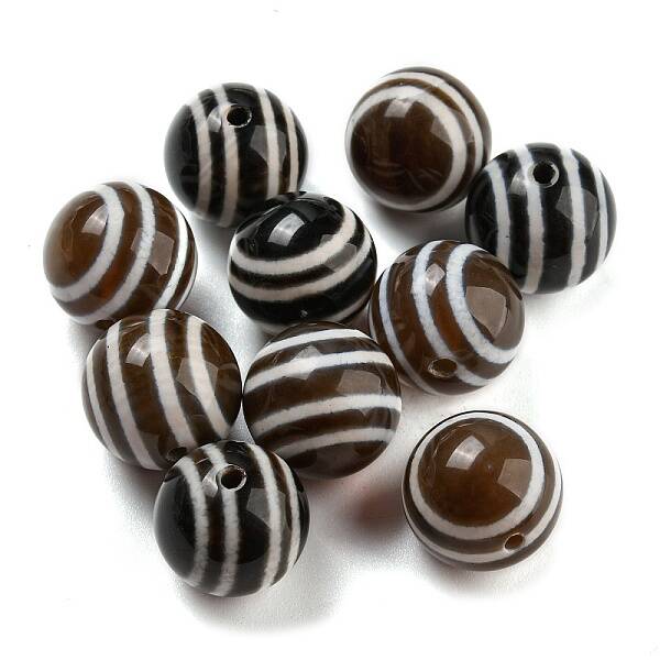 Tibetan Style dZi Beads