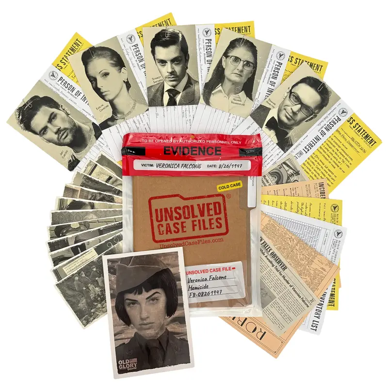 Veronica Falcone Case | Unsolved Case Files - Cold Case Murder Mystery Game | Can You Solve The Crime?