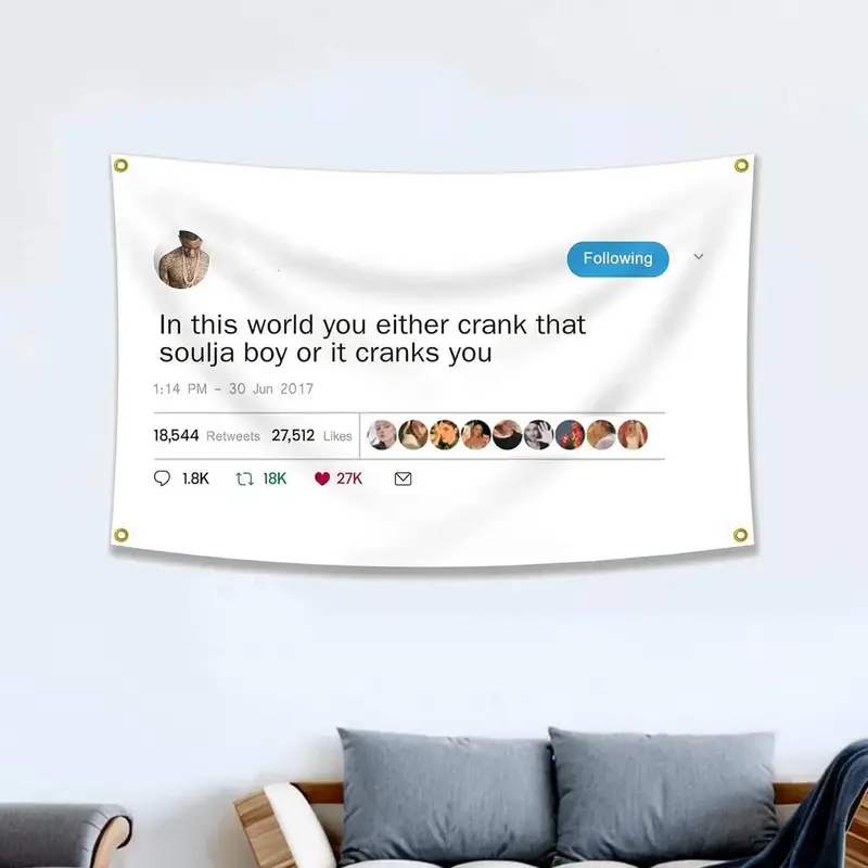 Creative Letter Pattern Decorative Tapestry, 1 Count Modern Hanging Blanket, Wall Art Poster for Home Bedroom Living Room