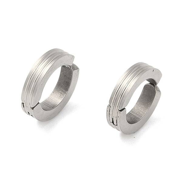 Non-Tarnish 304 Stainless Steel Clip-on Earrings