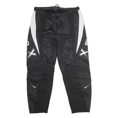 POLO Pharao Motocross Mens Canvas Trousers Black Regular Tapered W36 L30