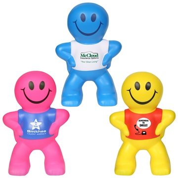 100 Custom Captain Smiley - Stress Reliever