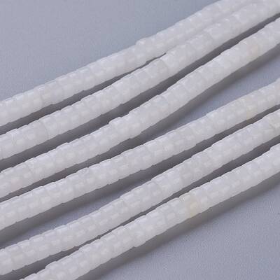 Natural White Jade Beads Strands