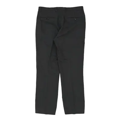Hugo Boss Trousers - 34W 32L Grey Wool