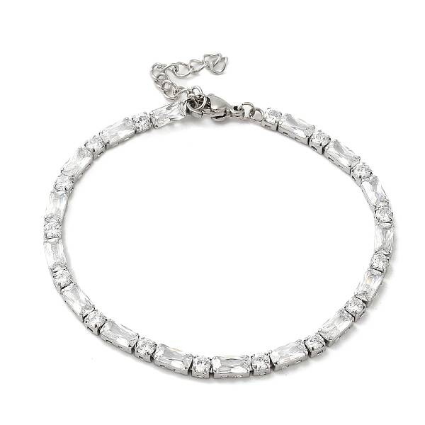 Cubic Zirconia Tennis Bracelet