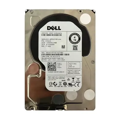 00K20K Dell 4TB 6Gb/s SATA 7200 3.5-Inch Hard Drive