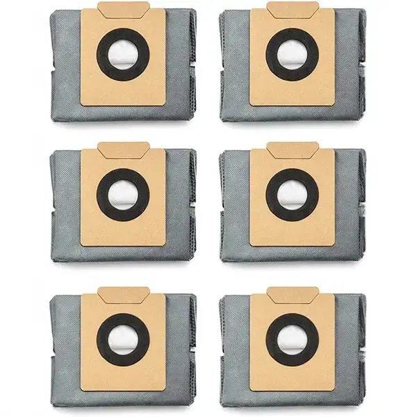 eufy 6-Pack Large Capacity Dust Bags Compatible with X10 Pro Omni Robot Vacuum