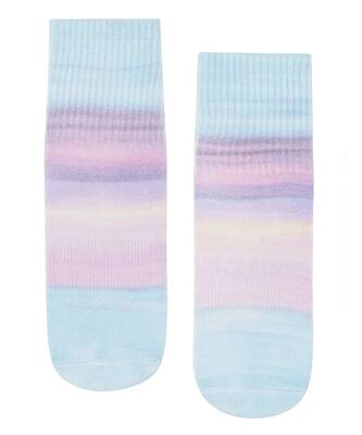 Crew Non Slip Grip Socks - Beach Sunset | Size: Medium (6-10)