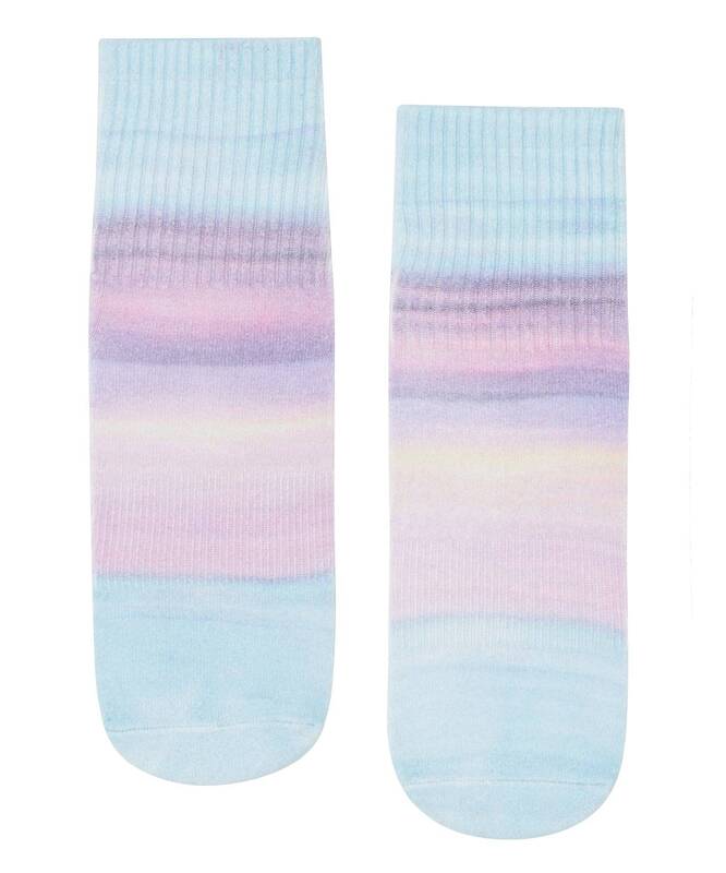 Crew Non Slip Grip Socks - Beach Sunset | Size: Medium (6-10)