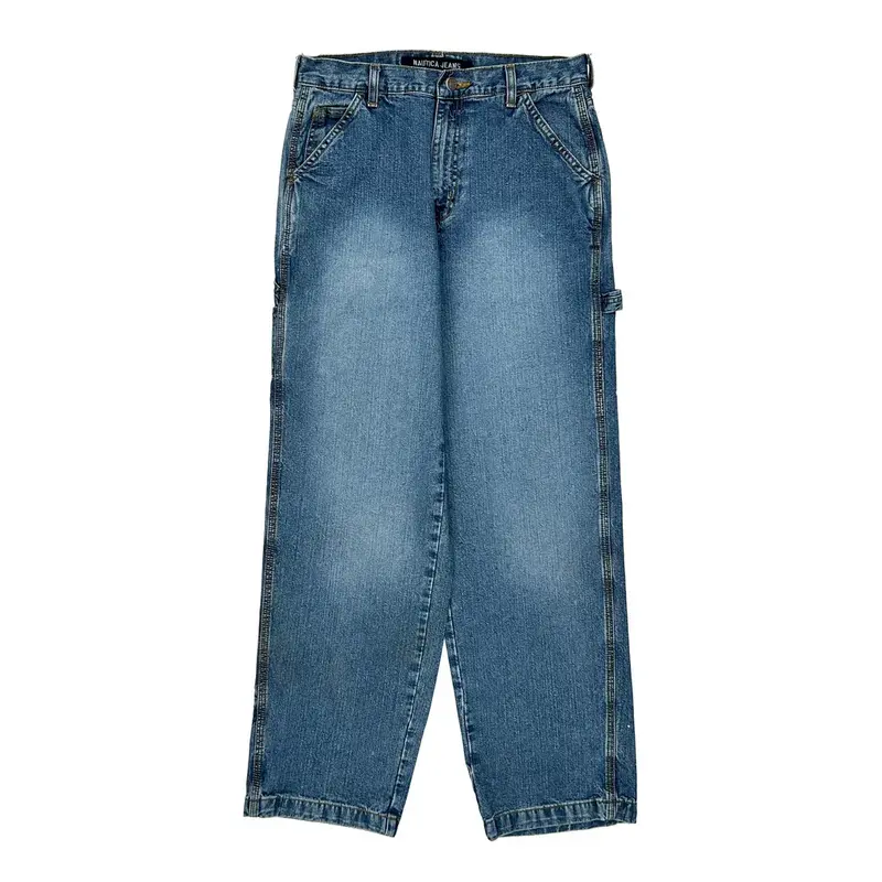 Nautica Carpenter Jeans - 30W 30L Blue Cotton