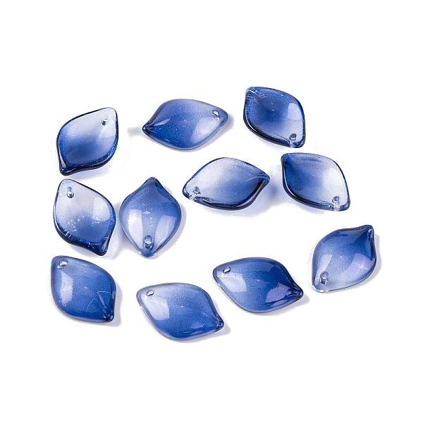 Handmade Luminous Top Drilled Lampwork Beads
