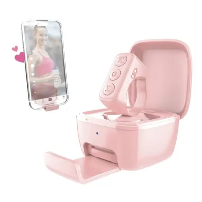 Xring Scrolling Ring Bluetooth Remote Control with Phone Stand,Remote for Selfie,Video Record,Music Control,ebook for iPhone,...
