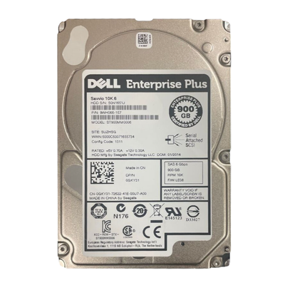 GKY31-PS6500 Dell EqualLogic 900GB 10000RPM SAS 6Gb/s 2.5-Inch Hard Drive