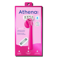 Athena Club Razor Kit | Smooth for Spring | Hyaluronic Acid Serum