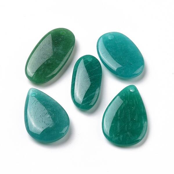Natural Amazonite Pendants