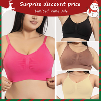 【Buy 1 get 1 free】 Women's Full Coverage Wireless Shaping Bra Adjustable Straps Sports Bra
