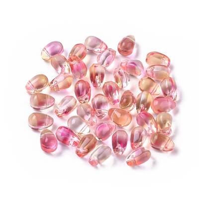 Transparent Glass Charms