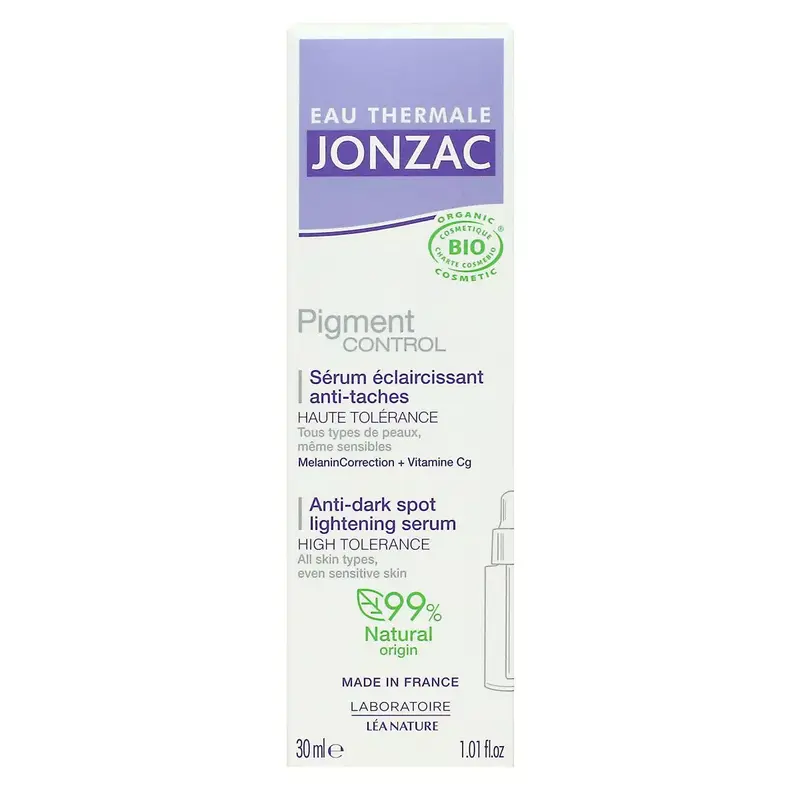 Jonzac Pigment Thermal Water Control Organic Anti-Blemish Brightening Serum 30ml