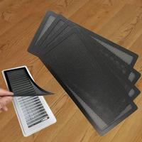 Magnetic Floor Register Grille Cover, 4 Counts/set Dustproof Floor Heater Vent Cover, Insect-proof Floor Ventilation Cover fo...