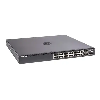 0F8NYC Dell S3124P 24-Port + 4-Port SFP+ Layer 3 Switch