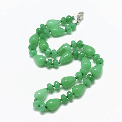 Natural Malaysia Jade Beaded Necklaces