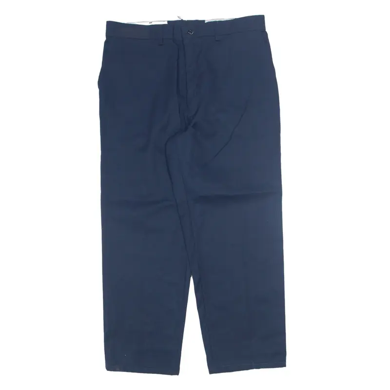 RED KAP Workwear Trousers Blue Regular Straight Mens W38 L30