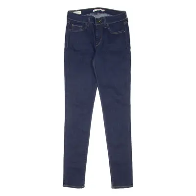 LEVI'S 711 BIG E Womens Jeans Blue Slim Skinny W26 L30