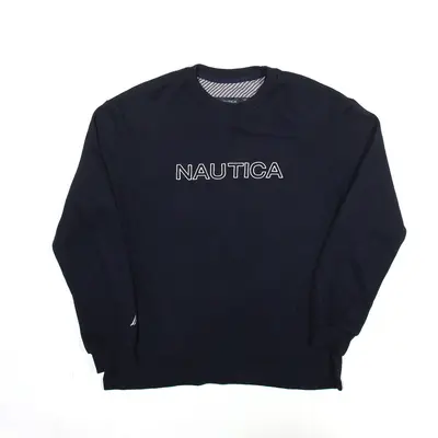 NAUTICA Blue Sweatshirt S