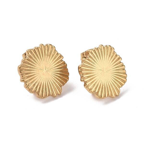 Ion Plating(IP) 304 Stainless Steel Stud Earring Finding