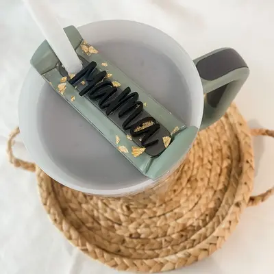 Gold Flake base St@nley Acrylic Name Plate