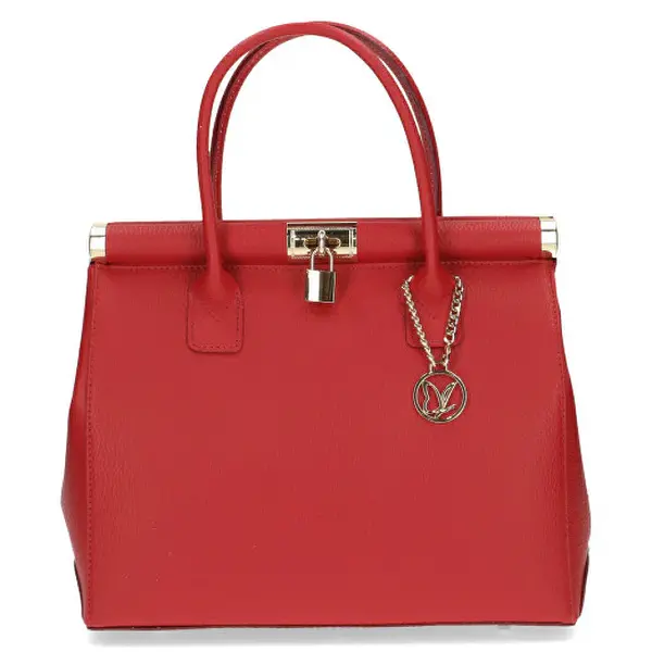 Caprice Borsa A Mano In Pelle Da Donna rosso