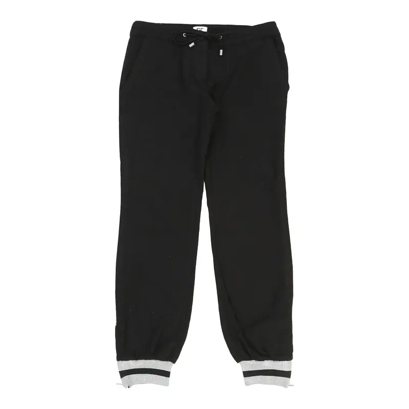Gf Ferre Joggers - Medium Black Wool Blend