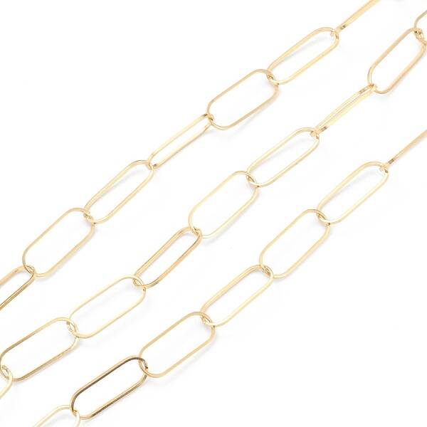 PVD Vacuum Plating 304 Stainless Steel Cable Chain
