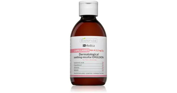 Bielenda Dr Medica Capillaries micellar milk neutralizing against redness 250 ml