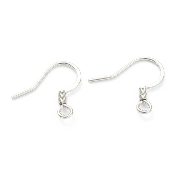 Tarnish Resistant 316 Surgical Stainless Steel Earring Hooks