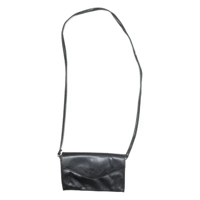 Womens Shoulder Bag Black Leather