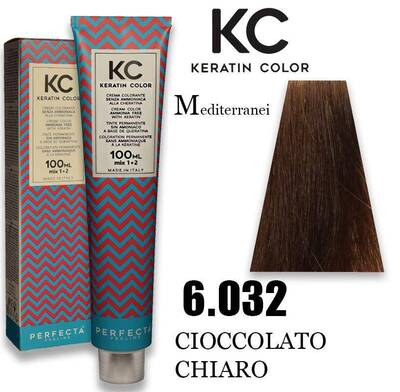 Kc Crema Colorante Alla Cheratina 100 Ml 6.032