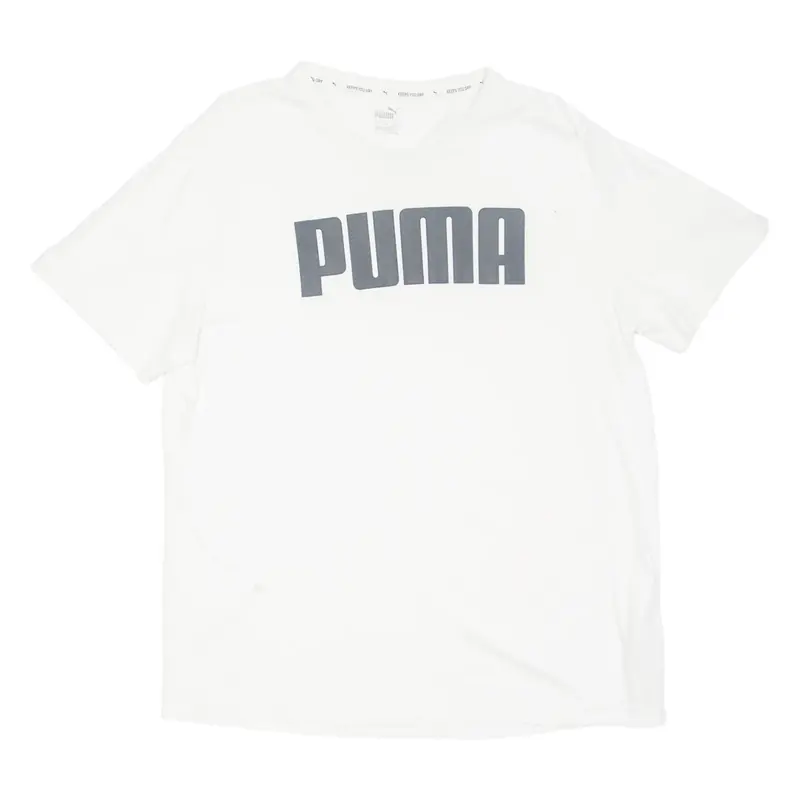 PUMA Mens T-Shirt White XL