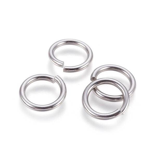 Tarnish Resistant 304 Stainless Steel Open Jump Rings