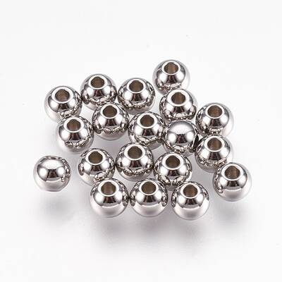 Tarnish Resistant 316 Stainless Steel Spacer Beads