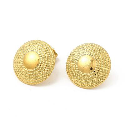 Ion Plating(IP) 304 Stainless Steel Stud Earrings