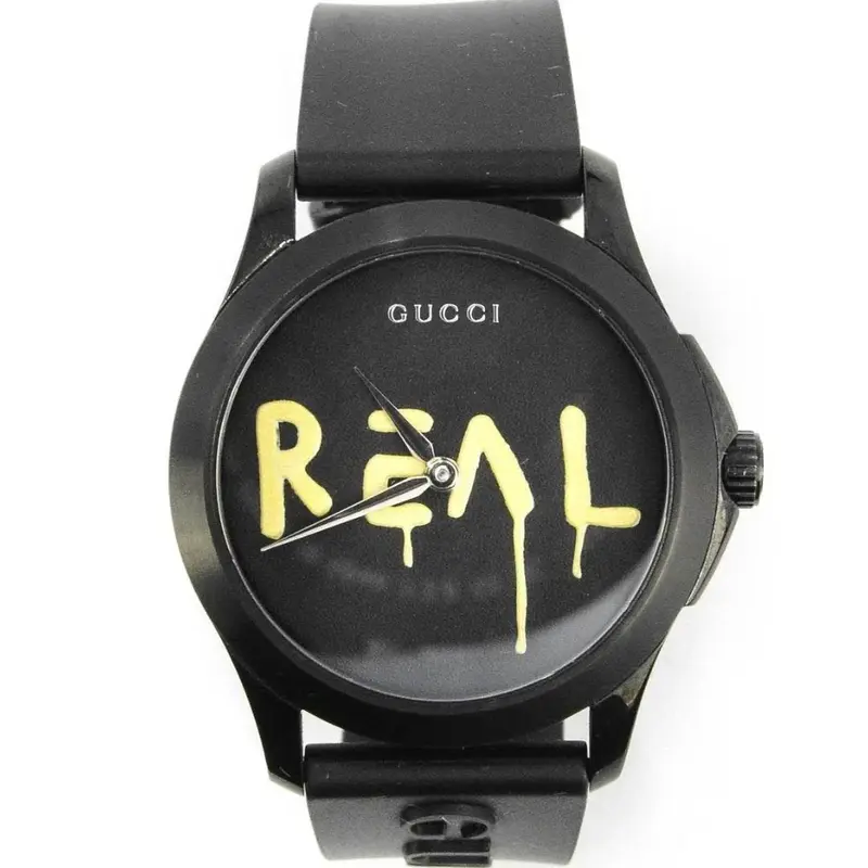 Gucci YA1264017 G-Timeless Black Dial Men's Watch