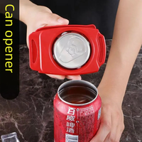 Draft Top Lift Universal Beverage Can Opener Prints Portable Kitchen Utensils Aluminium Cans Smooth Manual Can Opener Soda Ca...