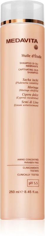 Medavita Huile d'Étolle Captivating nourishing shampoo for shiny and soft hair 250 ml