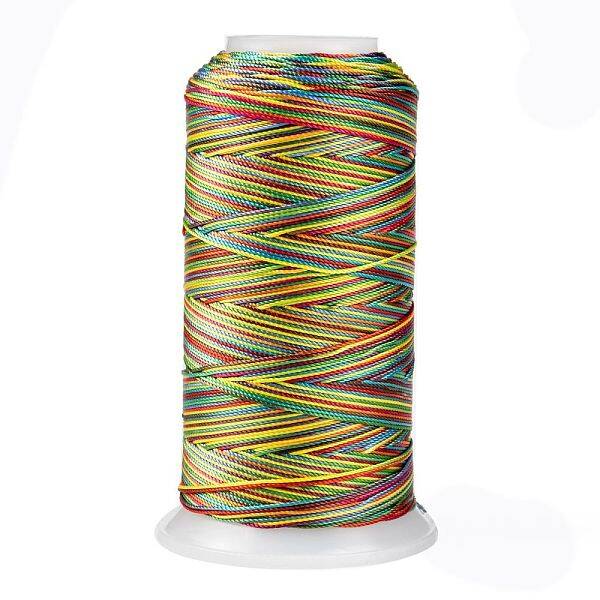 Segment Dyed Round Polyester Sewing Thread